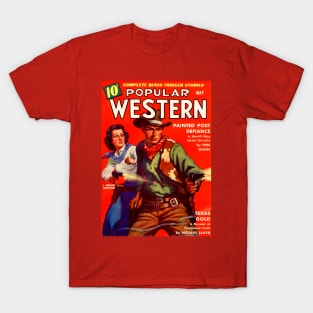 Popular Western Magazine Cover May 1940 T-Shirt